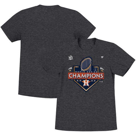 Fanatics Branded Navy Houston Astros 2022 World Series Champions Champion Logo T-Shirt