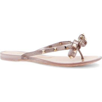 Valentino Garavani Rockstud Jelly Thong, Pink