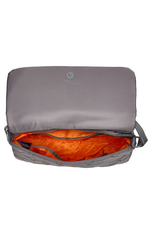 Pajar Top Shoulder Nylon Shoulder Bag In Grey