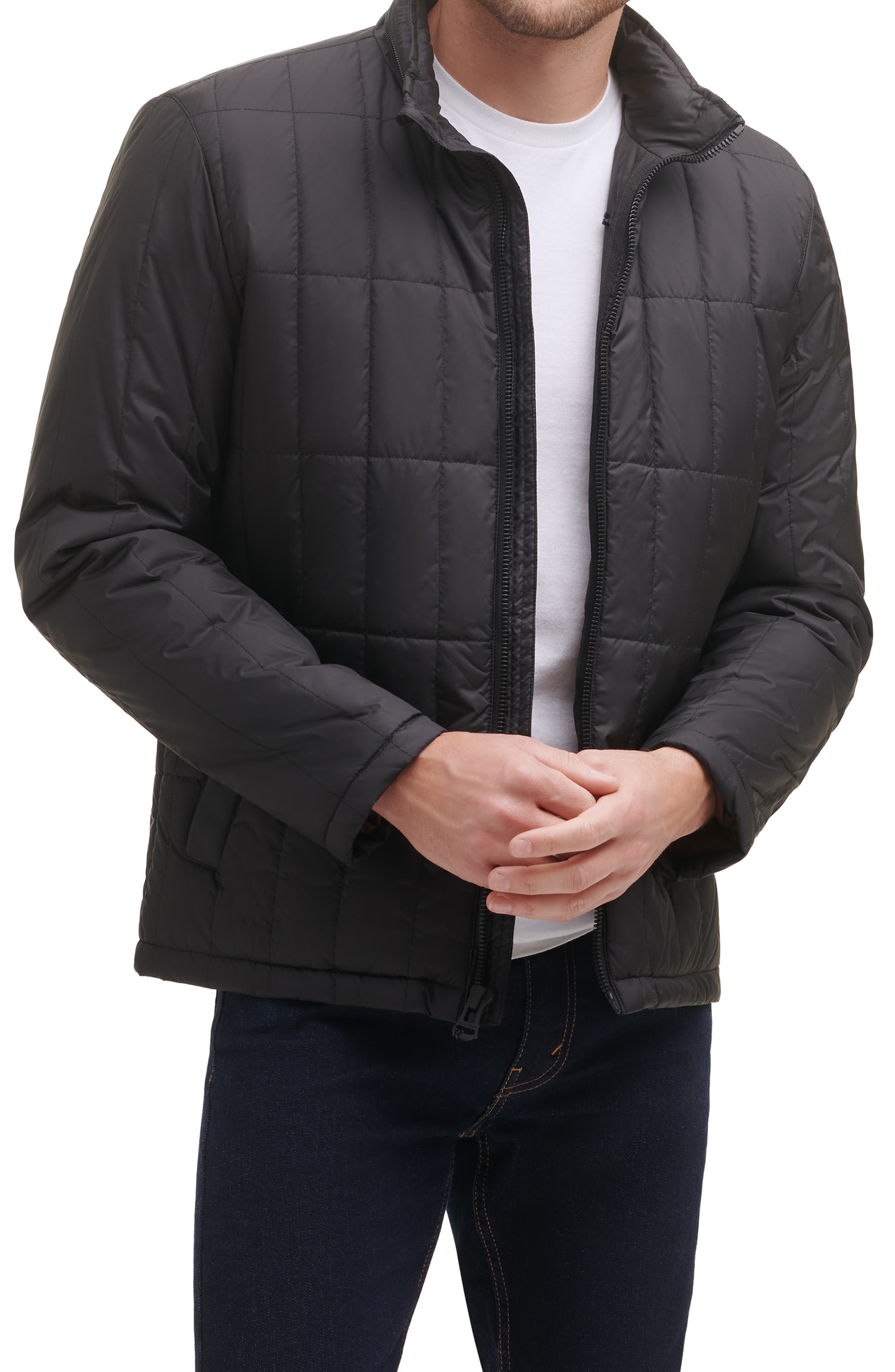 cole haan box quilted jacket