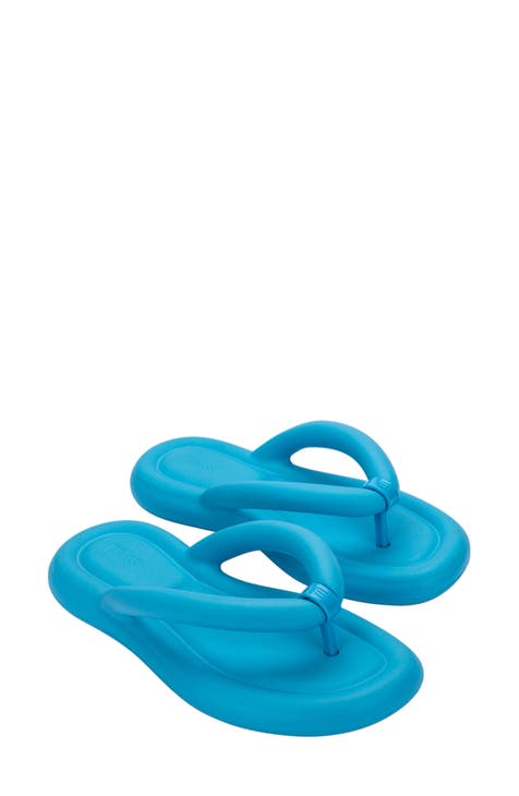 Blue Flip-Flops for Women