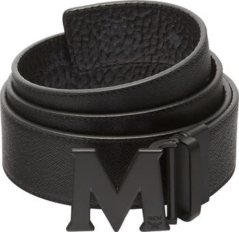 MCM Logo Buckle Reversible Belt Nordstrom