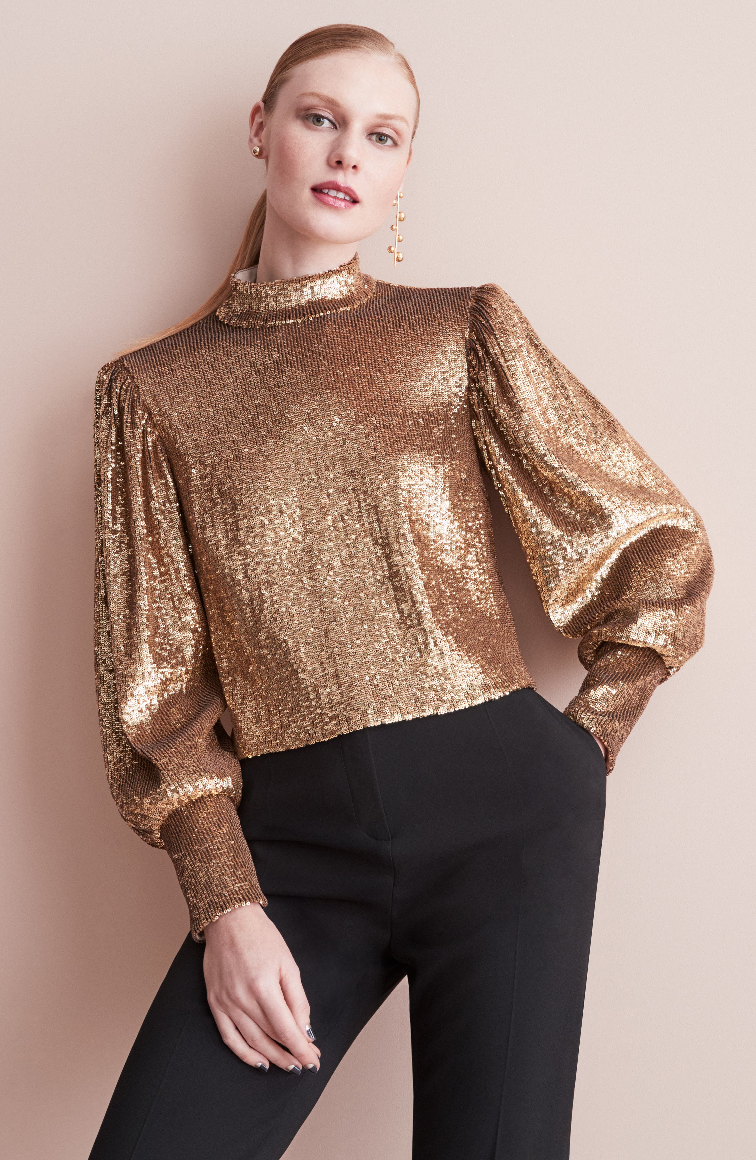 alc sequin top