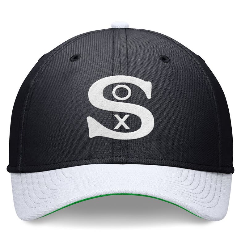 Shop Nike Navy/white Chicago White Sox Cooperstown Collection Rewind Swooshflex Performance Hat