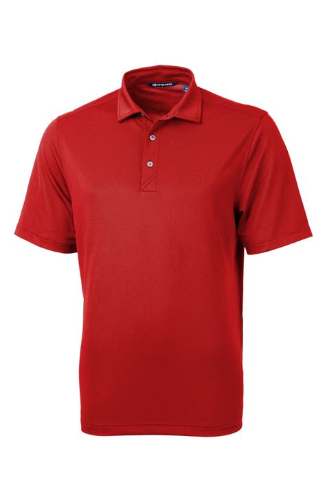 St. Louis Cardinals Cutter & Buck Forge Pencil Stripe Stretch Mens Big and  Tall Polo - Cutter & Buck