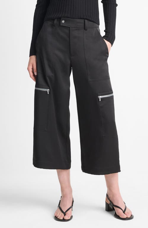 Vince Satin Parachute Crop Wide Leg Pants at Nordstrom,