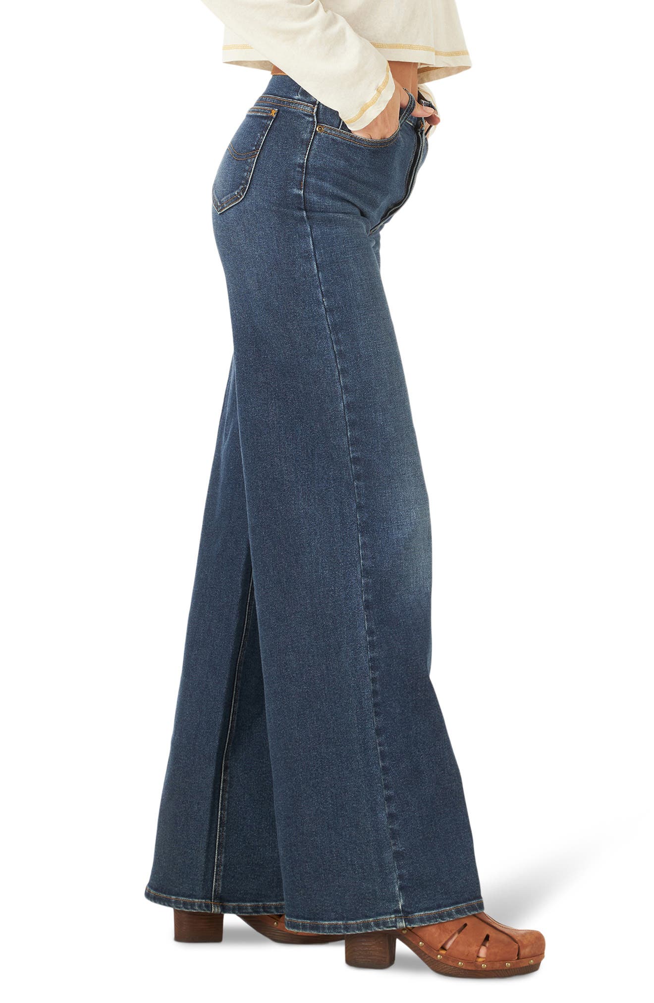 Lee Lady Lee High Waist A-Line Jeans | Nordstrom