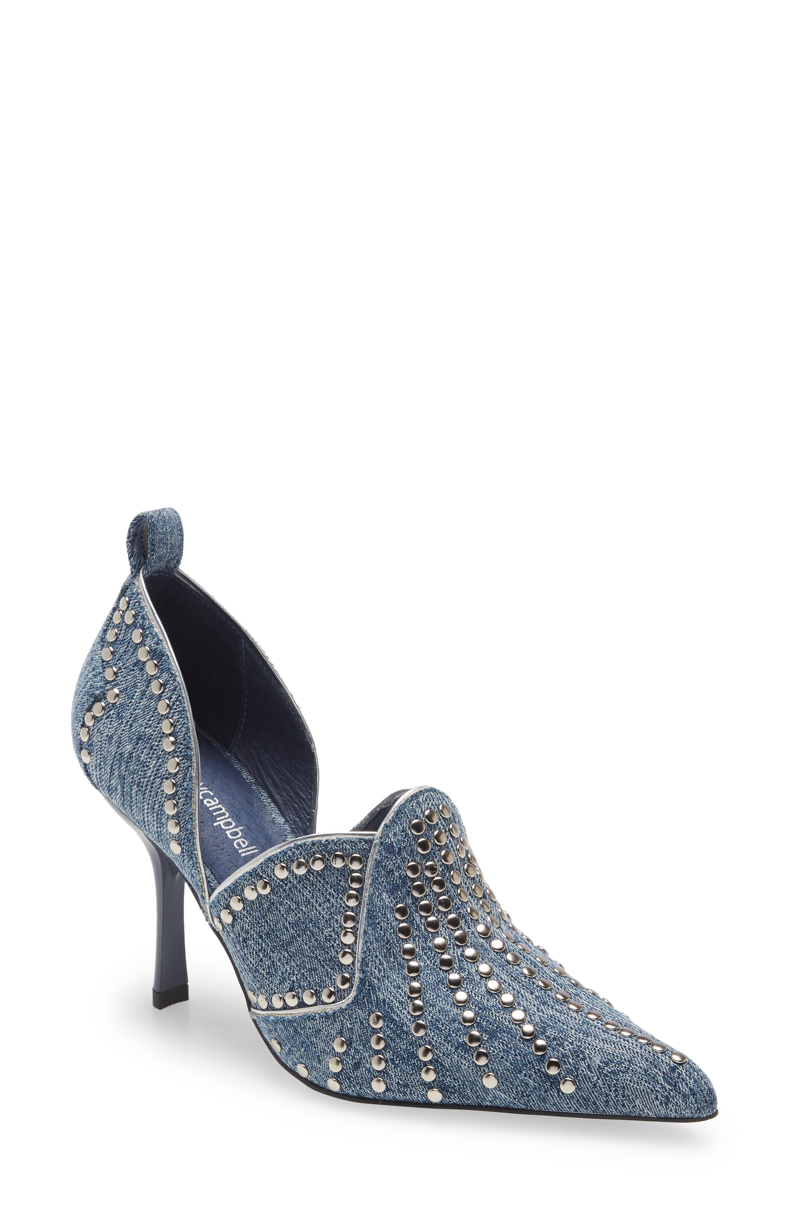 denim court shoes