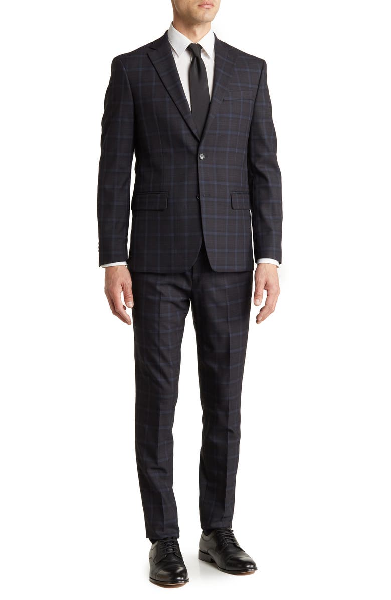 Ben Sherman Brisbane Windowpane Suit Nordstromrack
