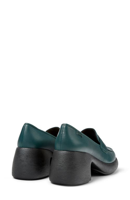 Shop Camper Thelma Platform Loafer In Dark Green