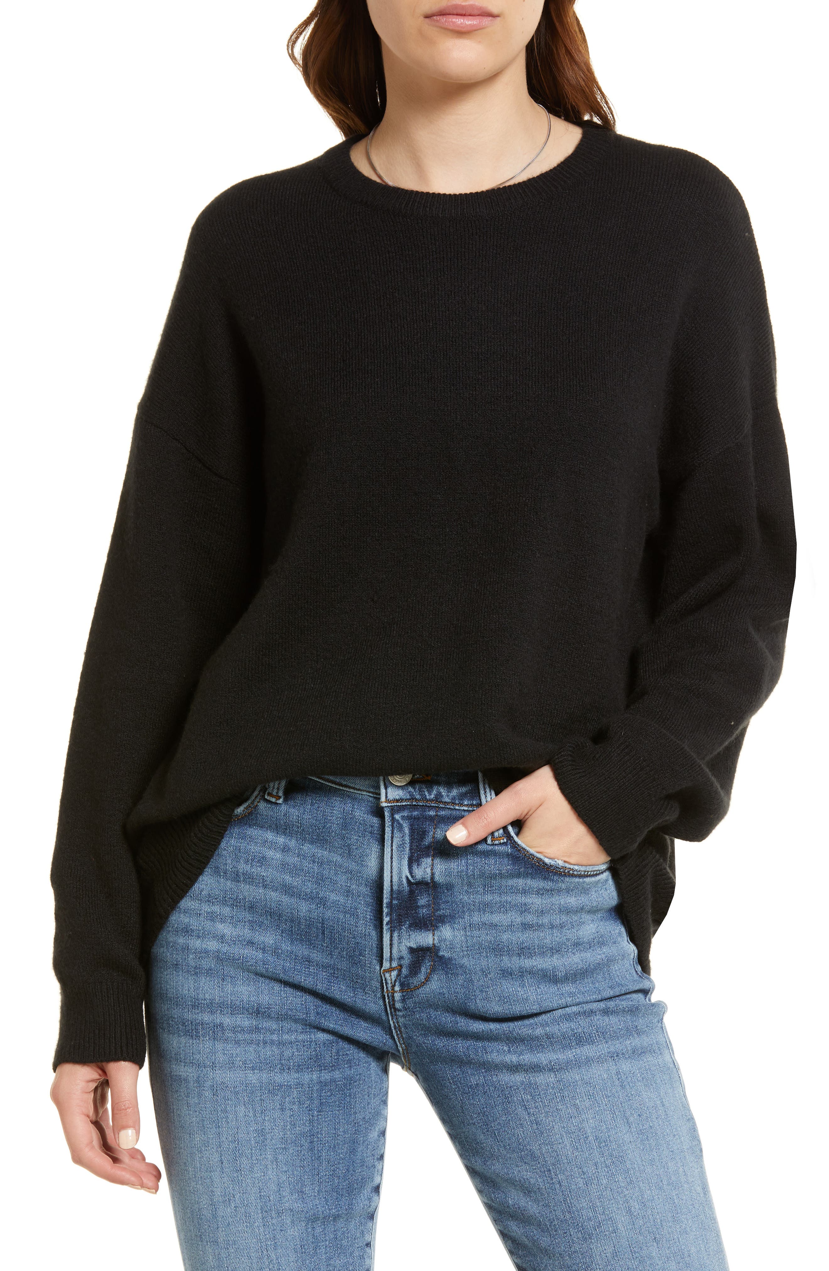 Women's Black Sweaters | Nordstrom