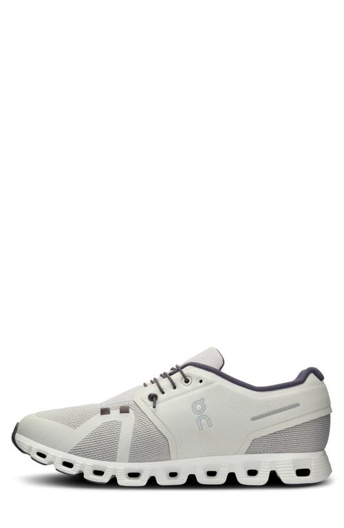 Shop On Cloud 5 Combo Running Sneaker In Ice/glacier