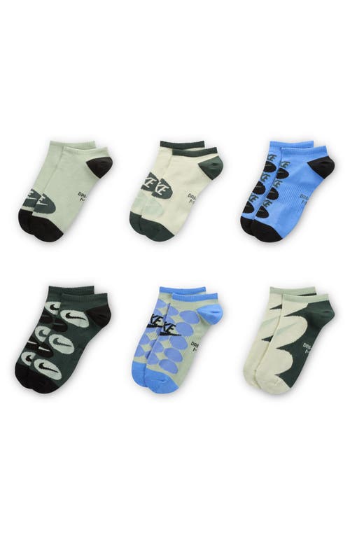 Shop Nike Dri-fit Ankle Socks In Multi-color 1