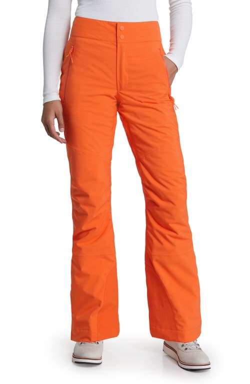 Alessandra Insulated Water Resistant Ski Pants in Flame