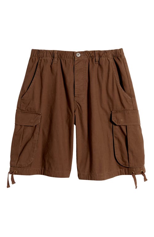 Shop Elwood Baggy Cargo Shorts In Soil