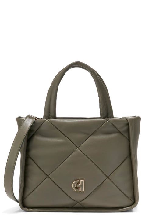 Westley Large Pebbled Leather Chain-Link Tote Bag