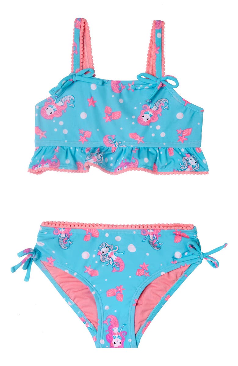 Hula Star Mermaid Crush Two-Piece Swimsuit (Toddler Girls & Little ...