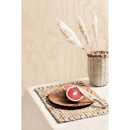 Shop Itza Wood Handwoven Reed Placemats In Beige