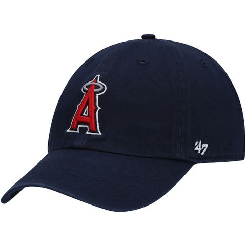 Los Angeles Angels '47 Dark Tropic Hitch Snapback Hat - White
