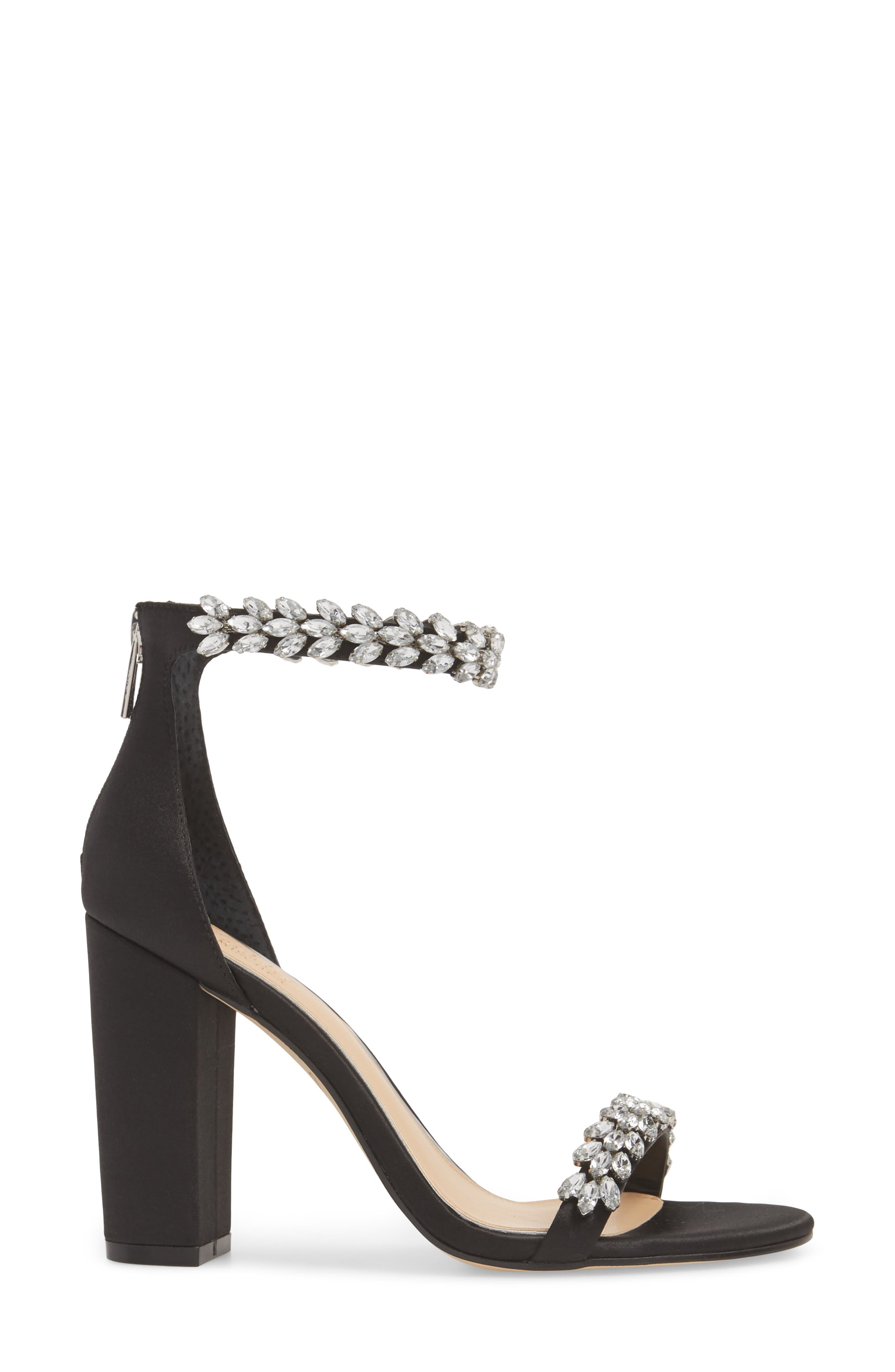 mayra ankle strap evening shoe