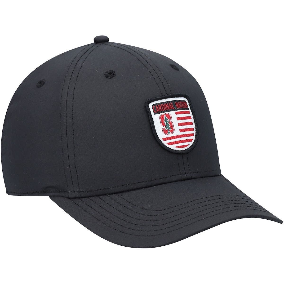 black stanford hat