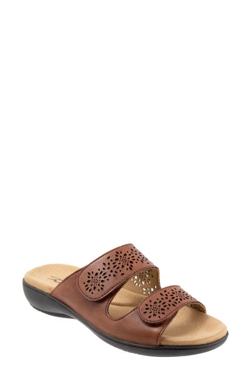 Trotters Ruthie Sandal Luggage Leather at Nordstrom,