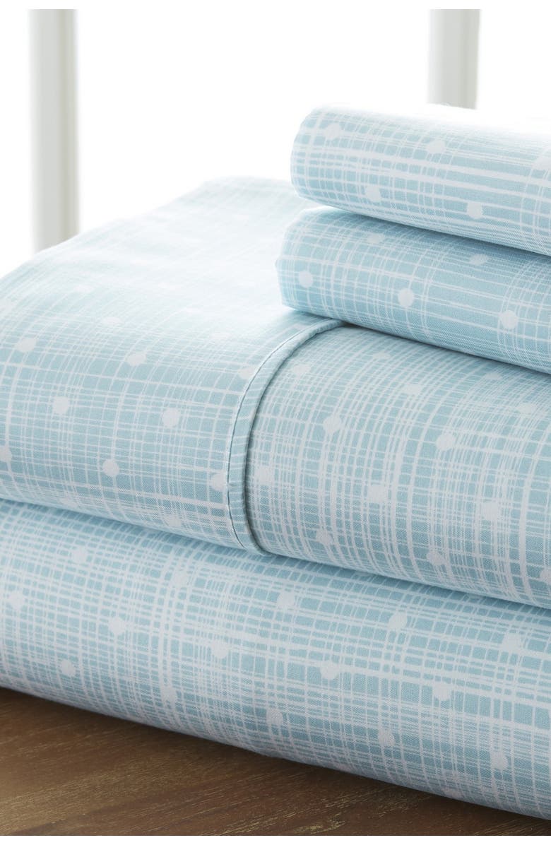 Twin Bed Sheet Set, Aqua Twin Bed Sheets