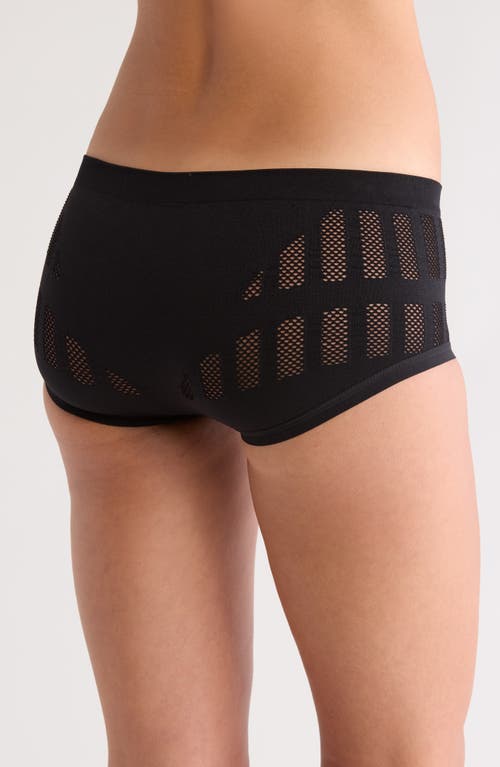 Hauty Midnight Hipster Panties In Black