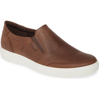 Ecco Soft 7 Casual Sneaker,8.5 - Brown