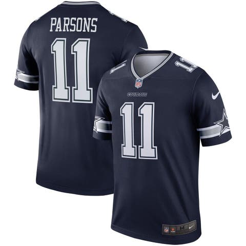 Women's Nike Micah Parsons Silver Dallas Cowboys Inverted Legend Jersey Size: Small