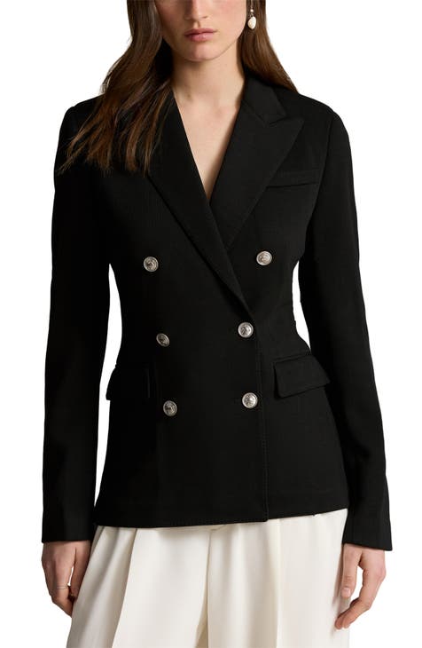 Black sports coat womens best sale