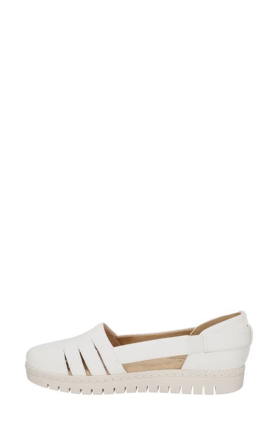 Shop Easy Street Bugsy Platform Sandal In White