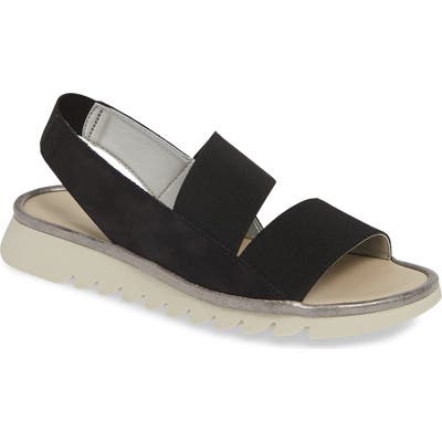 The Flexx New Wave Slingback Sandal, Black