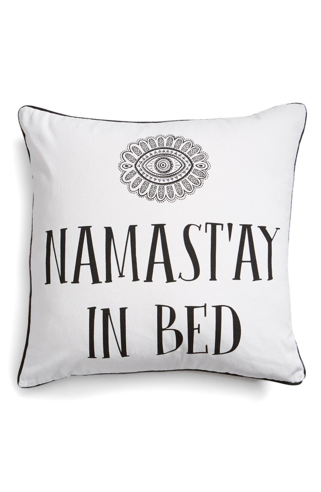 Levtex 'Namastay in Bed' Pillow Nordstrom