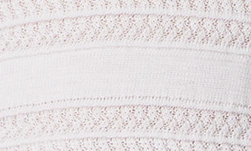 SAM EDELMAN SAM EDELMAN AVERIE OPEN STITCH SHORT SLEEVE SWEATER 