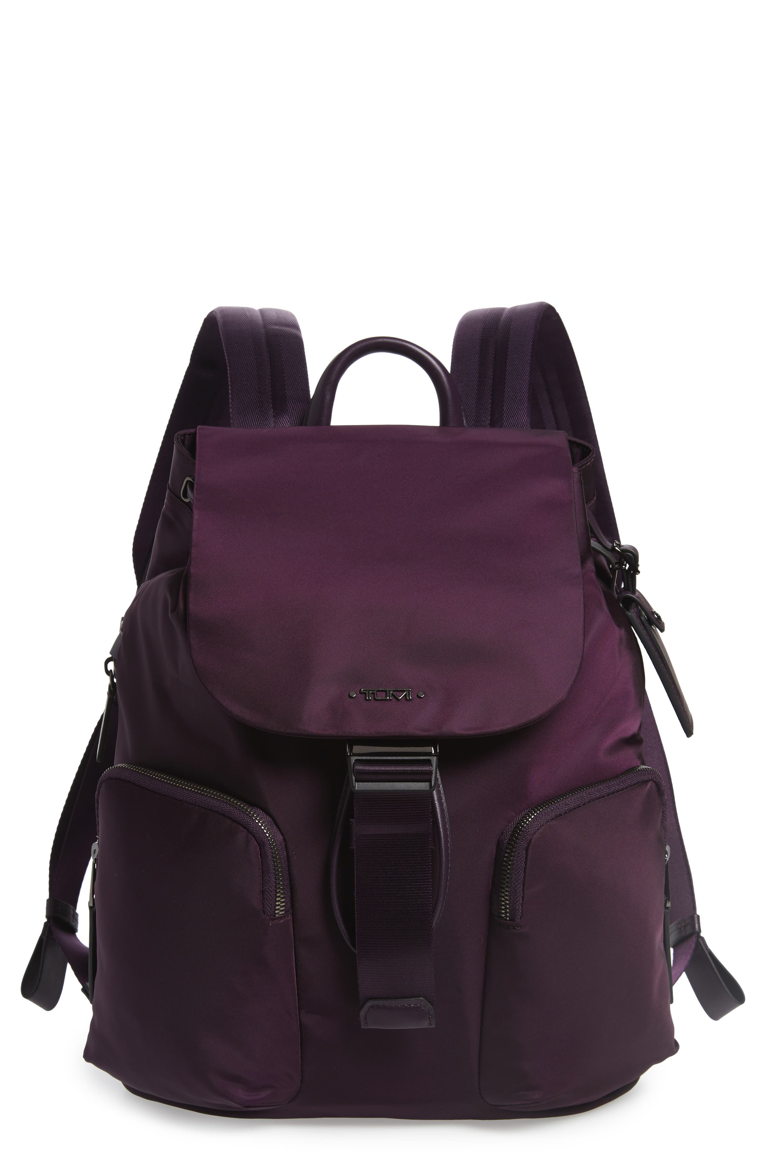 tumi nylon backpack