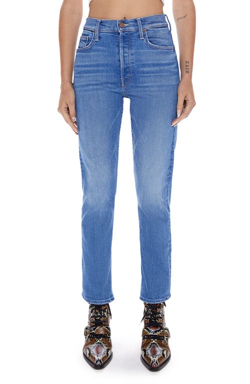 MOTHER The Tomcat High Waist Crop Straight Leg Jeans Layover at Nordstrom,