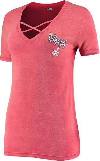 PINK Victoria's Secret Washington X-SMALL Lace Up Baseball Jersey Short  Sleeve