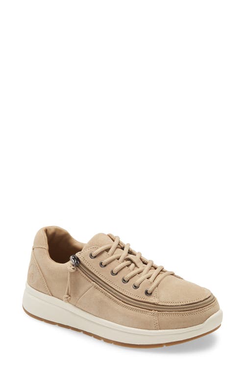 BILLY Footwear Comfort Leather Lo Sneaker in Tan 