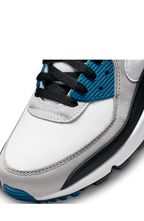 Shop Nike Air Max 90 Sneaker In Smoke Grey/ White/ Black