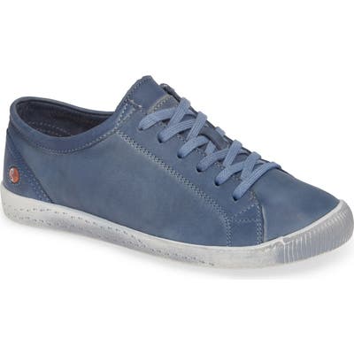 Softinos By Fly London Isla Distressed Sneaker - Blue