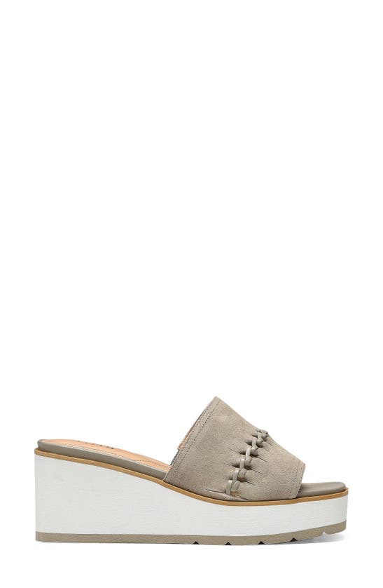 Shop Nydj Rory Wedge Sandal In Feather