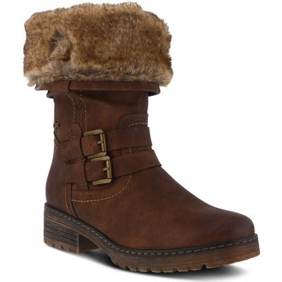 Spring Step Comatulla Water Resistant Boot - Brown