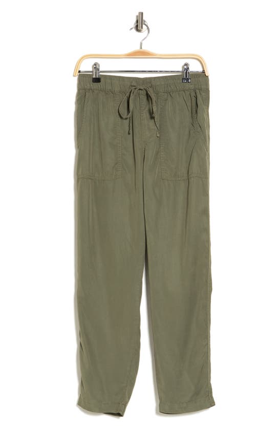 Sanctuary Go Easy Pants In Deep Lichen Green