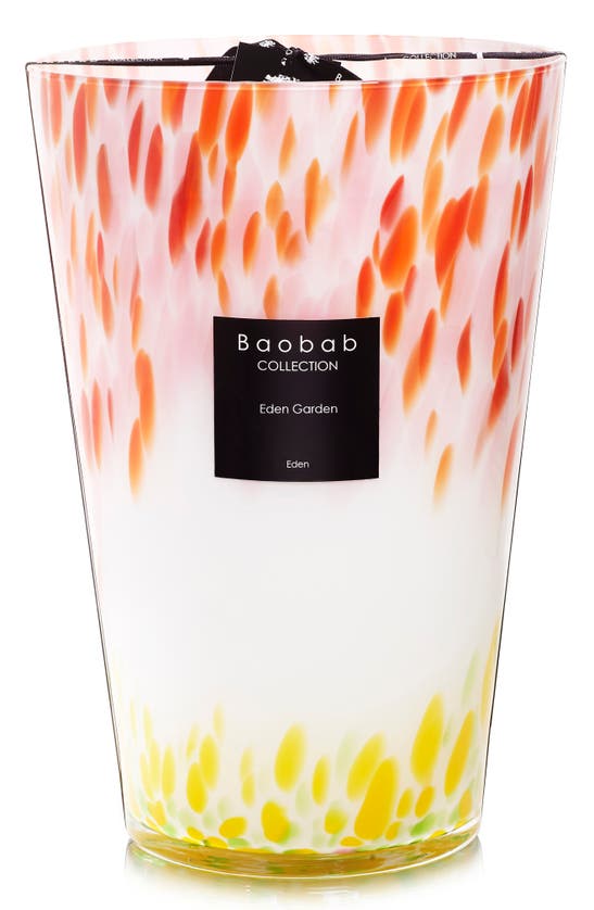 Baobab Collection Max 35 Eden Garden Scented Candle In Green-extra Large