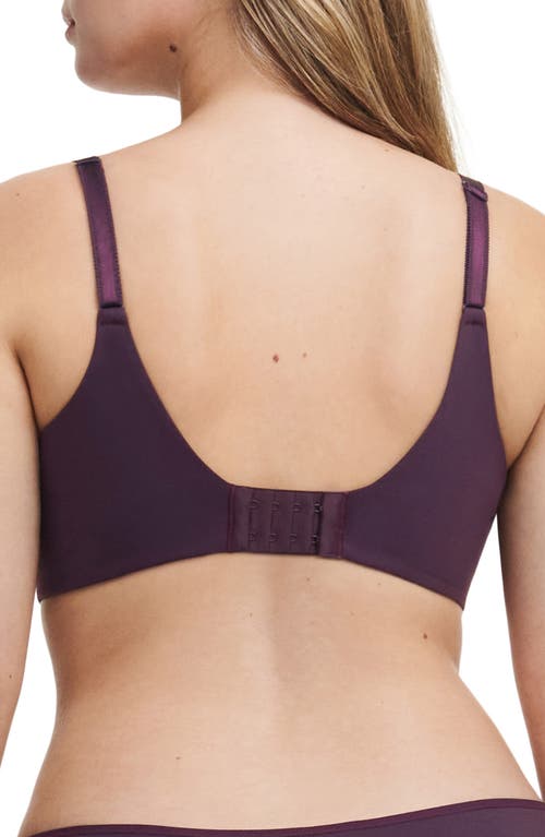 Shop Chantelle Lingerie Norah Chic Underwire Bra In Aubergine