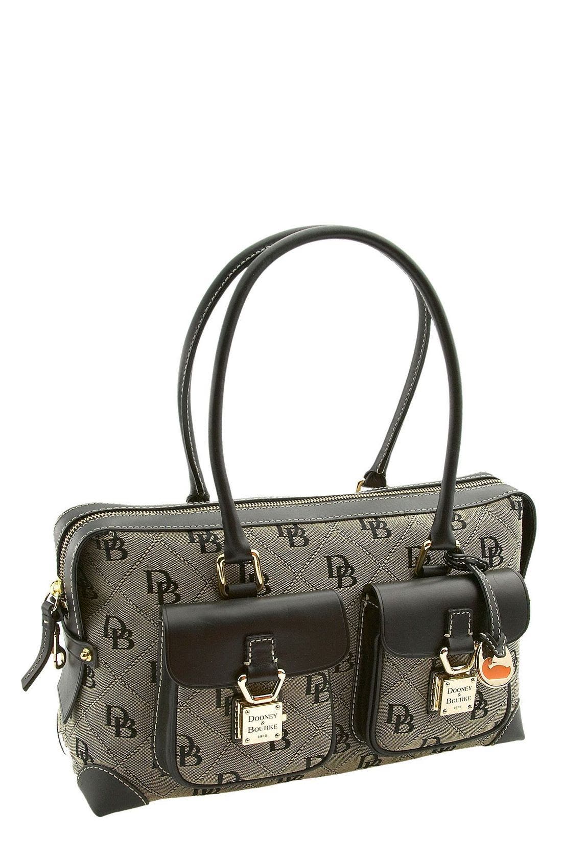 dooney and bourke quilted satchel