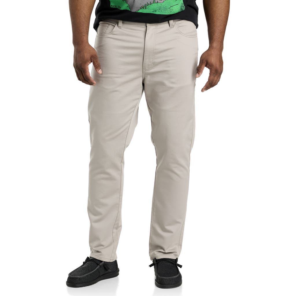 TRUE NATION TRUE NATION BY DXL 5-POCKET EVERYDAY STRETCH TWILL PANTS