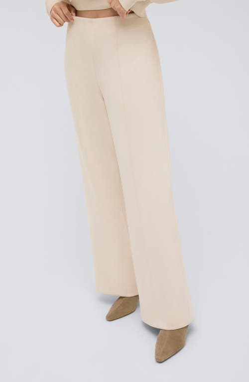 Shop Kenneth Cole Hollywood High Waist Pants In Almond Milk