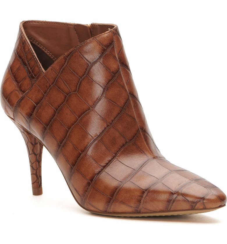 Vince Camuto Avelinsa 4 Croc Embossed Bootie | Nordstrom